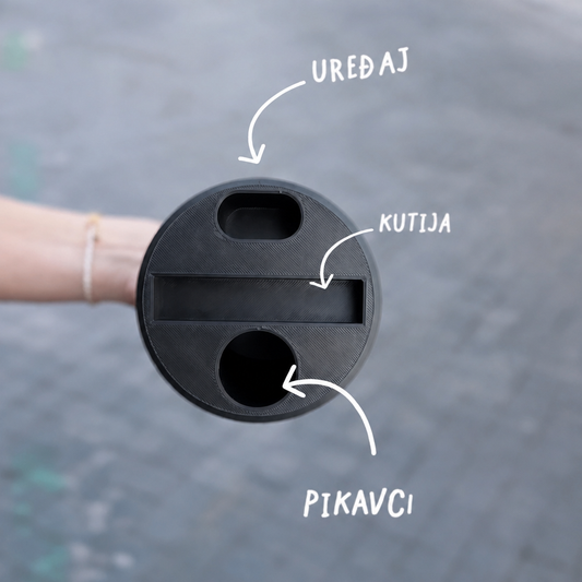PIKS™ – 3-u-1 piksla i organizator za uređaje sa zagrevanim duvanom
